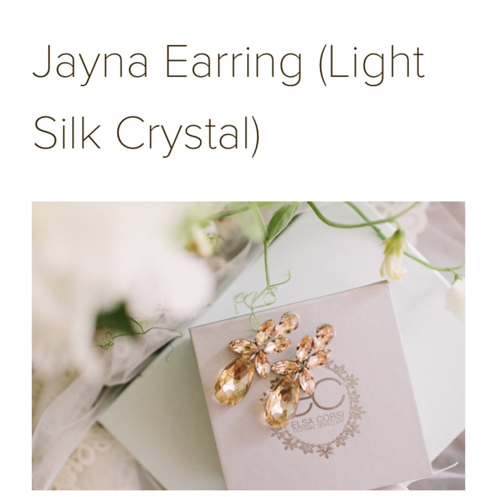 Teardrop Elsa Corsi Earrings